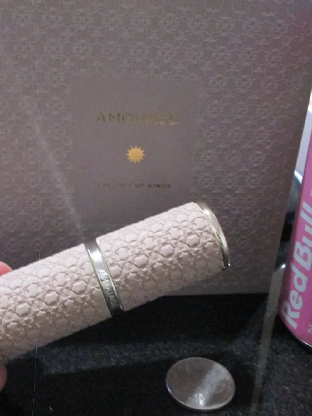Absolutely Gorgeous Guidance 46 Amouage travel sprayer new sleek,cool,sexy!